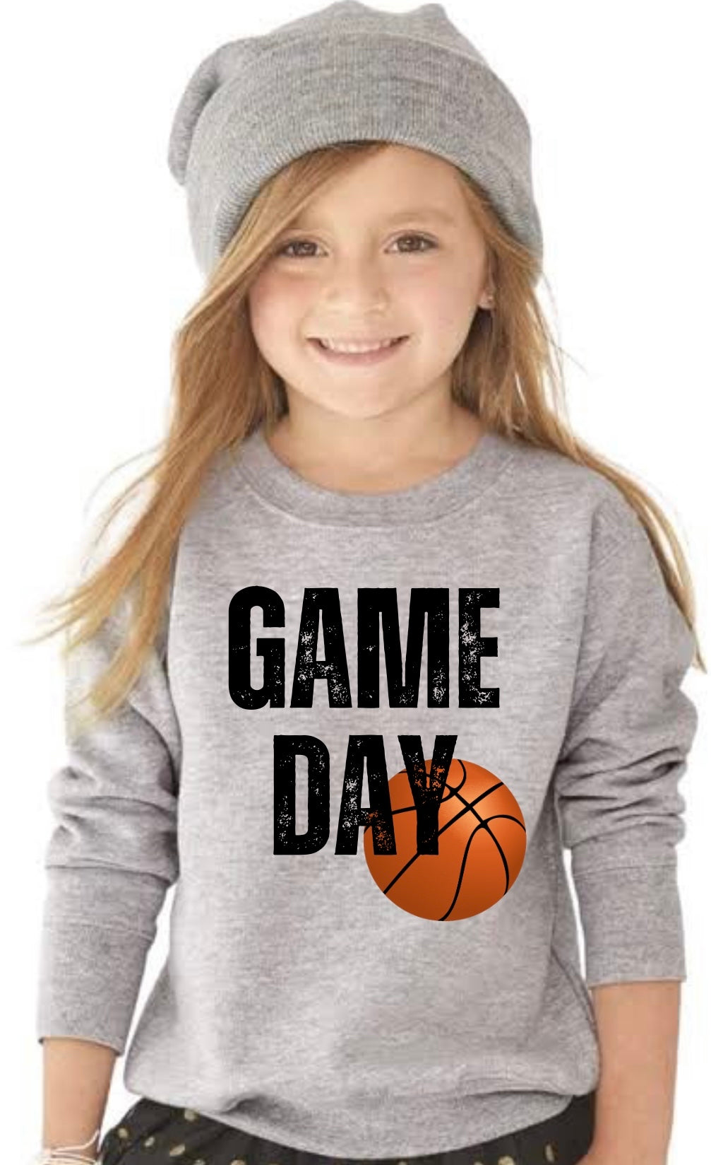 Youth Basketball Game Day Crew Sweatshirt