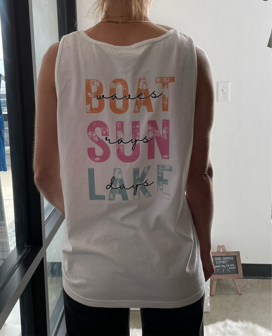 Lake Days Cover Up Tank