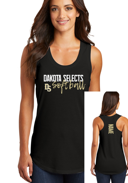 Dakota Selects Softball Tank, Tee, Crew