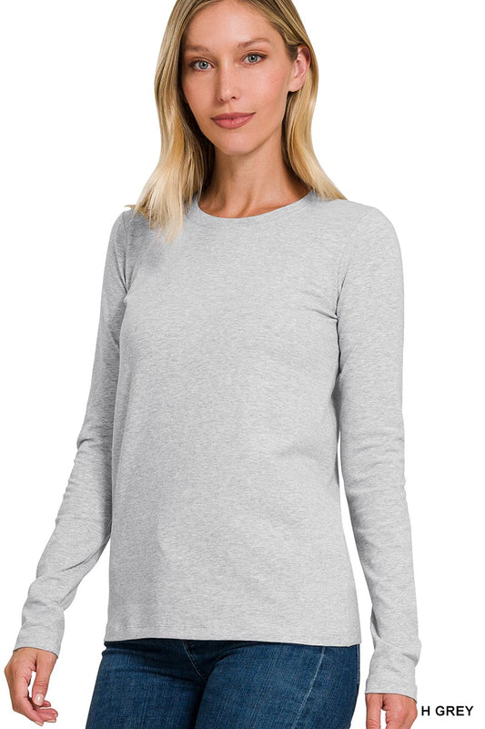 Basic Long Sleeve in Grey