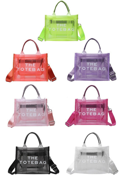 Clear "The Tote Bag" Bag