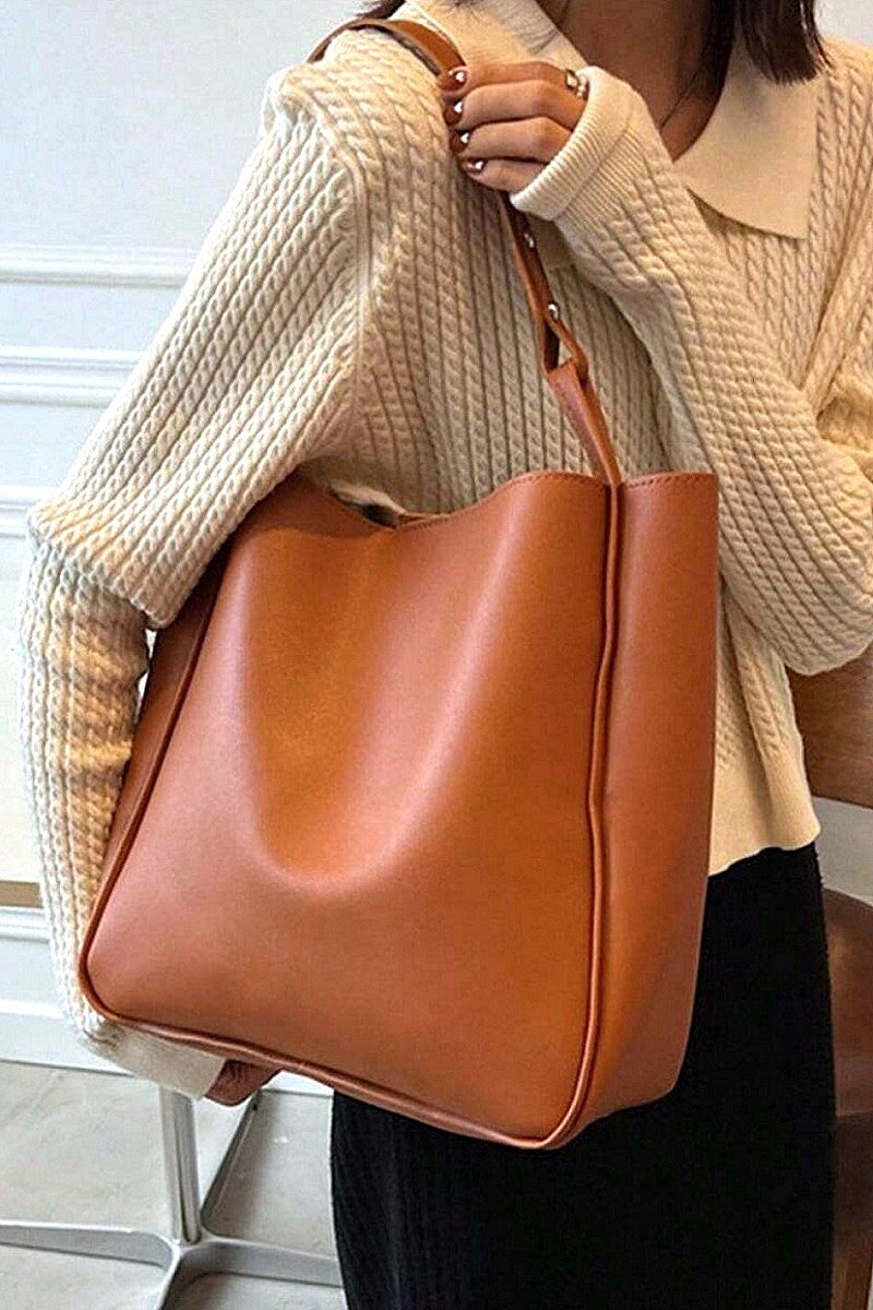 Vegan Leather Tote