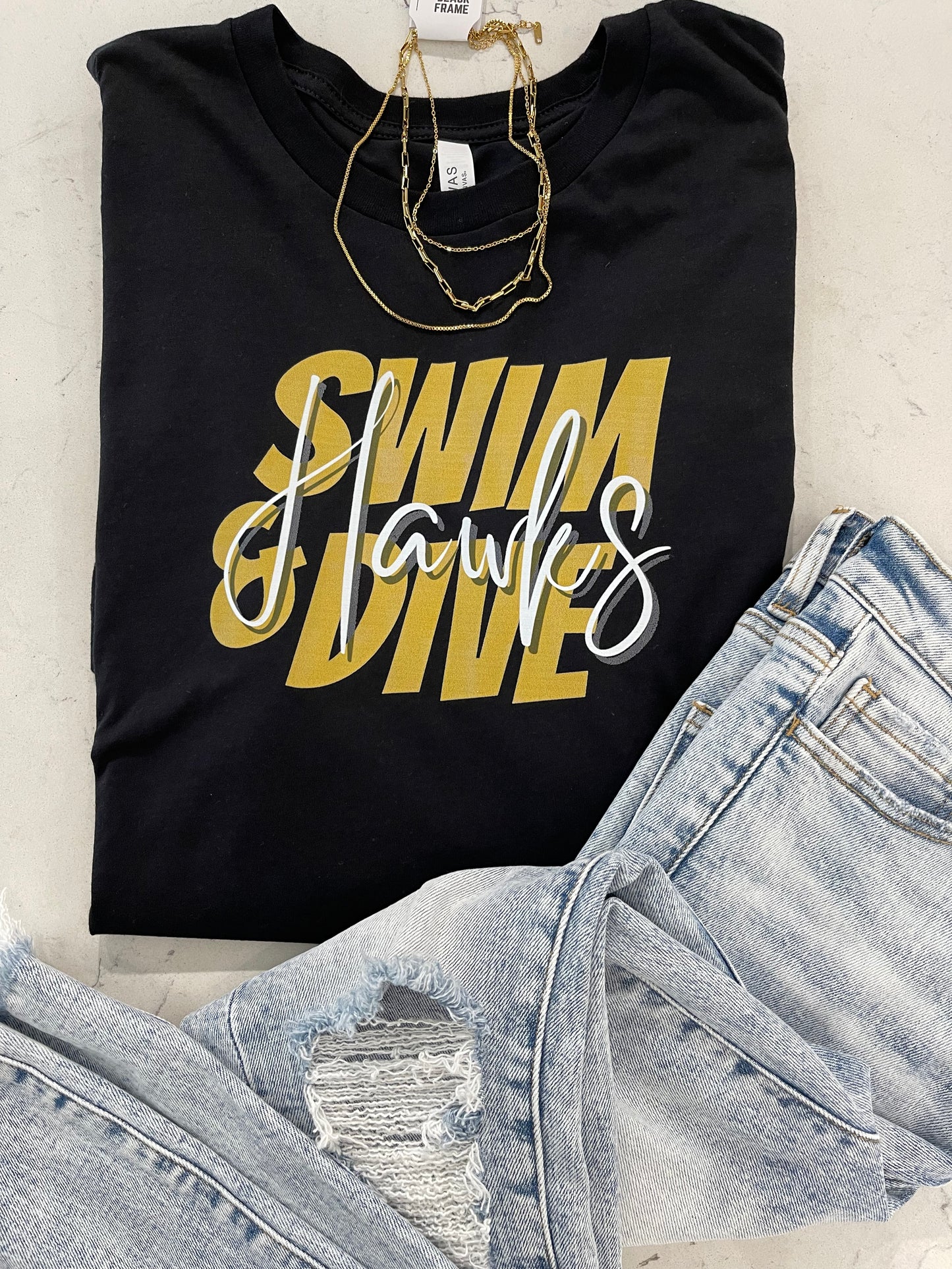 Hawks Swim & Dive Tee