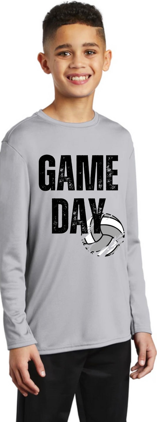 Youth Volleyball Game Day Dry Fit Top