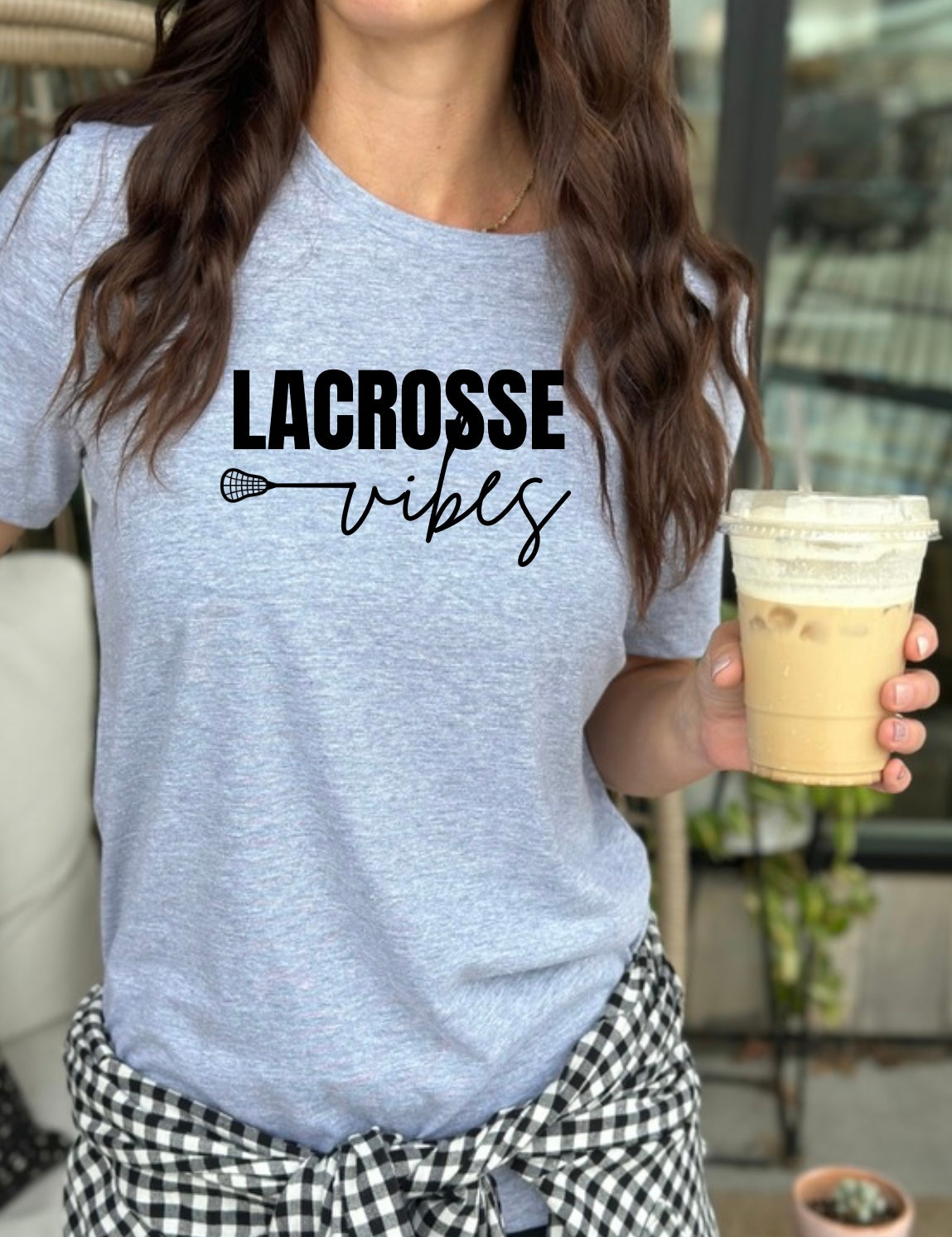 Lacrosse Vibes Tee or Crew