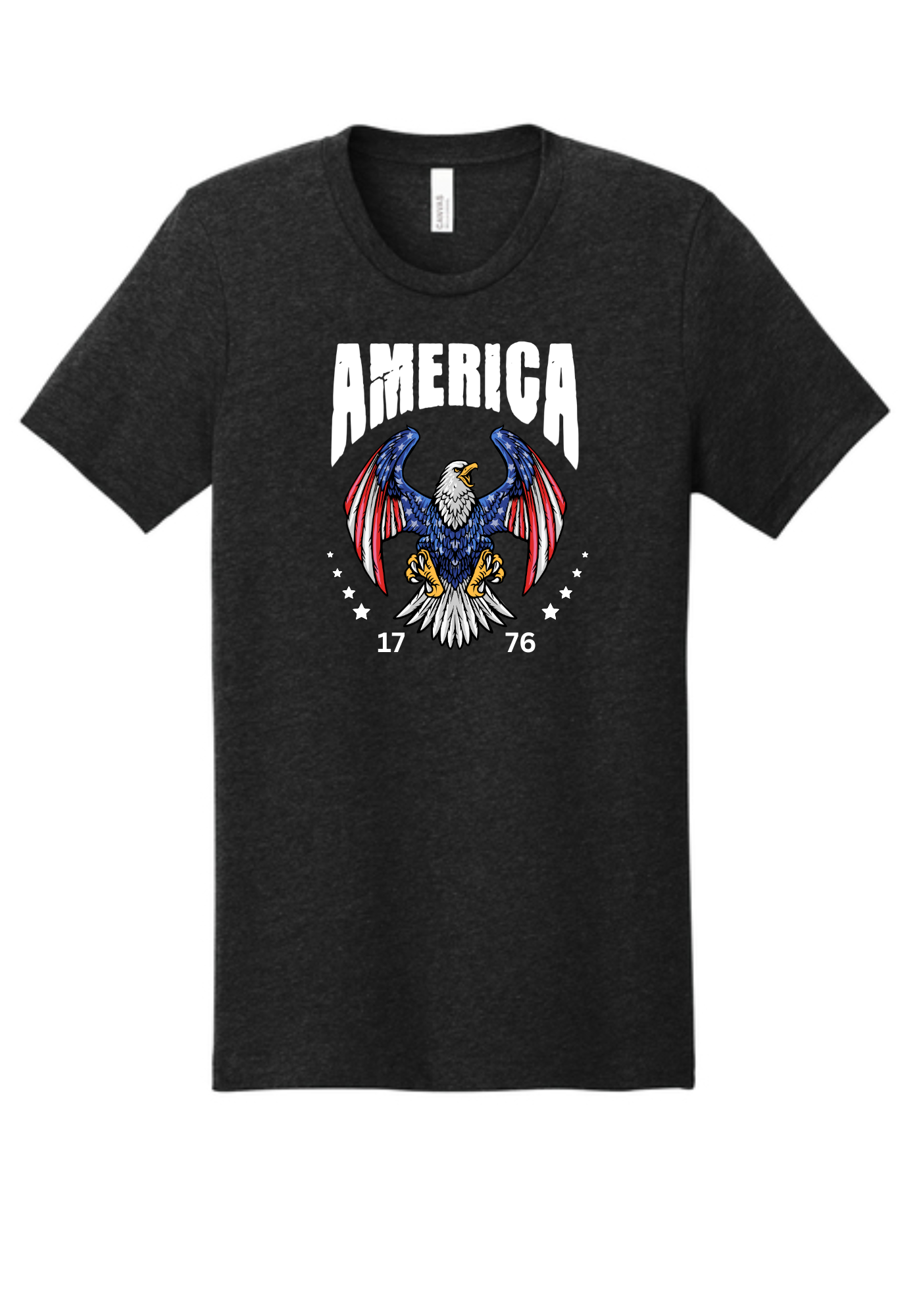 America Eagle 1776 Tee or Crew