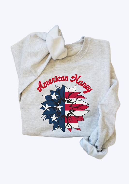 American Honey Tee or Crew