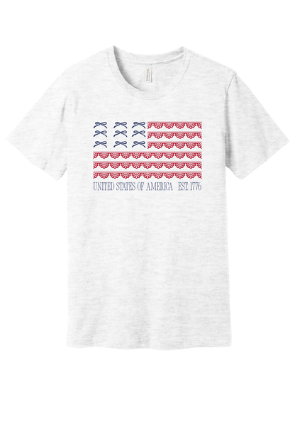 Bow Flag Tee or Crew