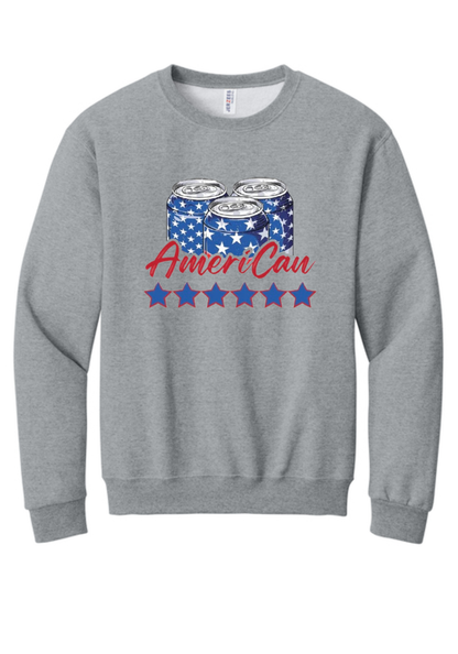 AmeriCAN Tee or Crew
