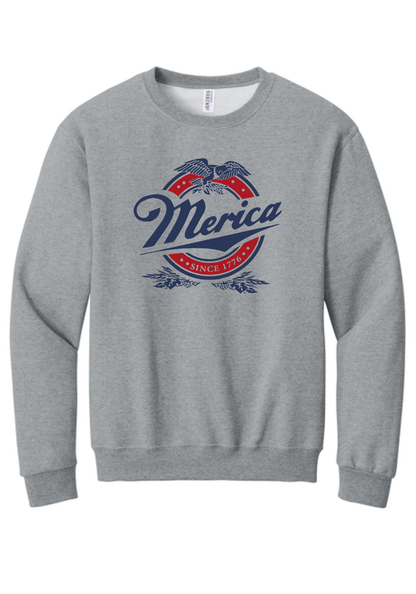 Merica Tee or Crew