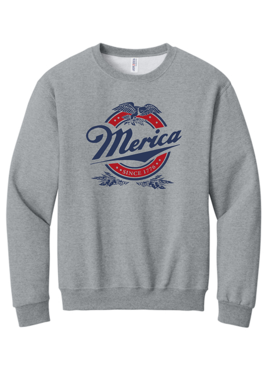 Merica Tee or Crew