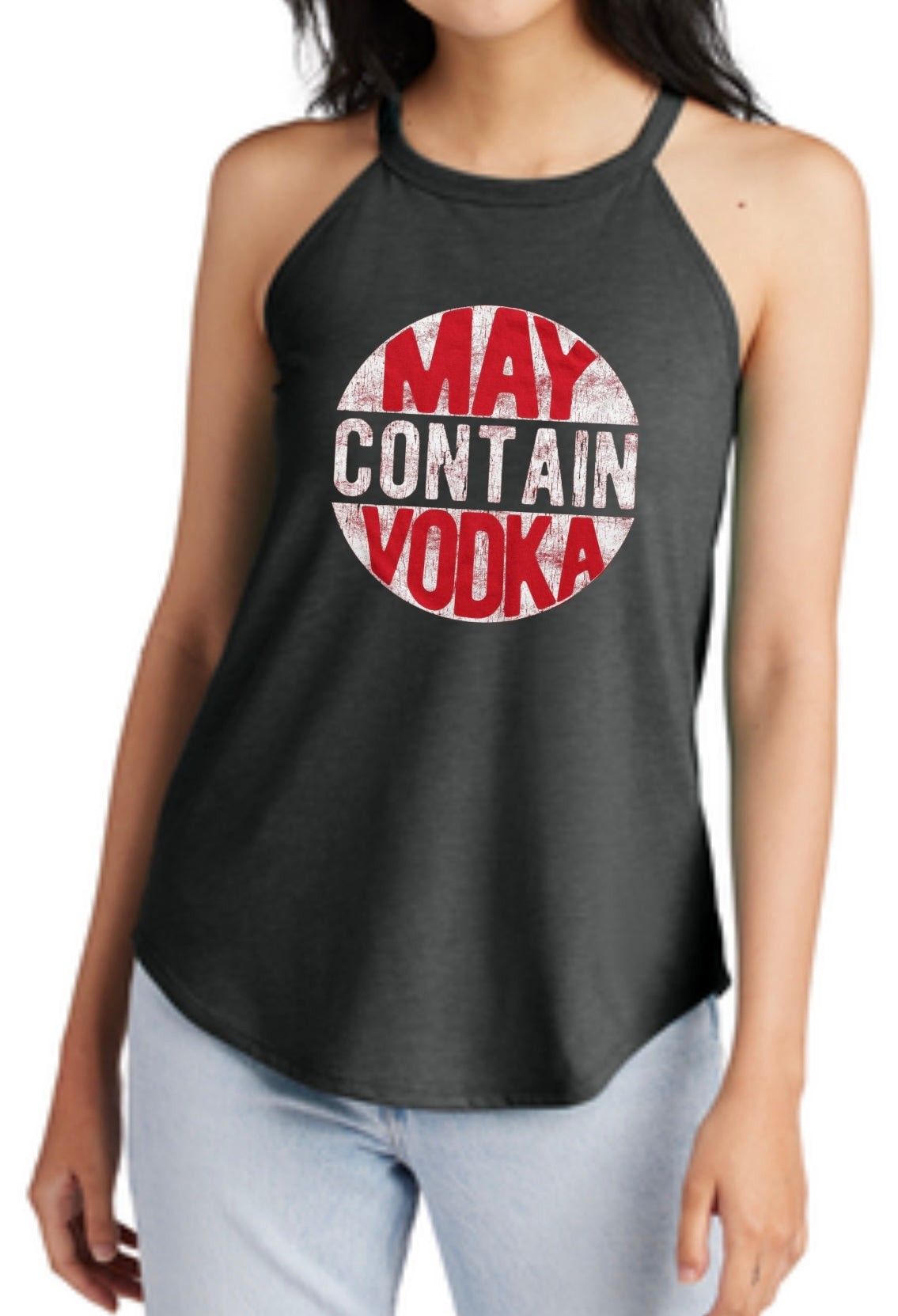 May Contain Vodka Rocker Tank