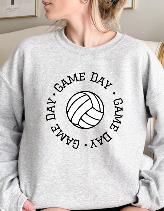 Game Day - Volleyball Crew Sweatshirt