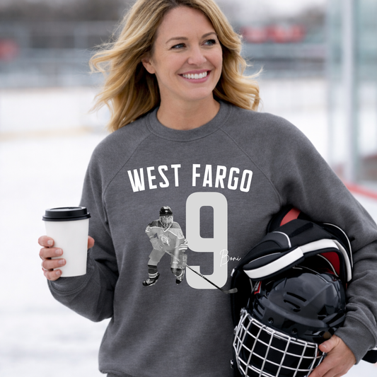 PeeWee AA Custom XL Cartoon Image Tee or Crew