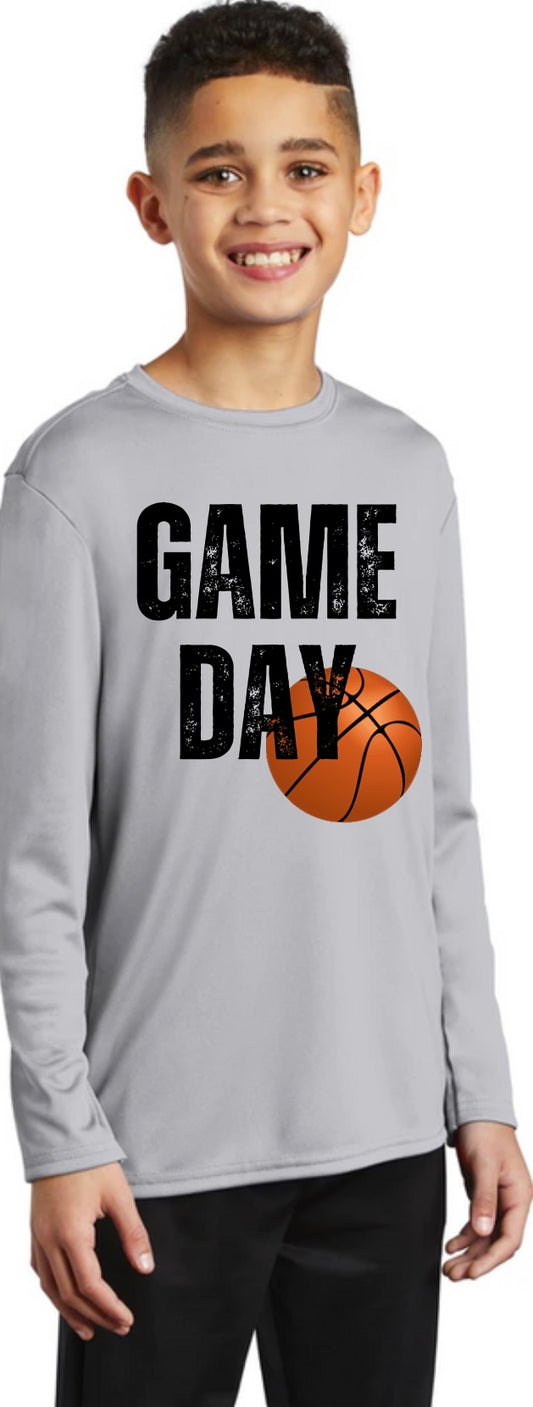 Youth Basketball Game Day Dry Fit Top