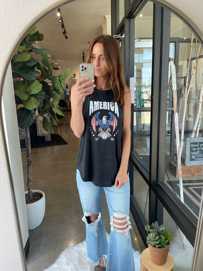 America Eagle 1776 Tee or Crew