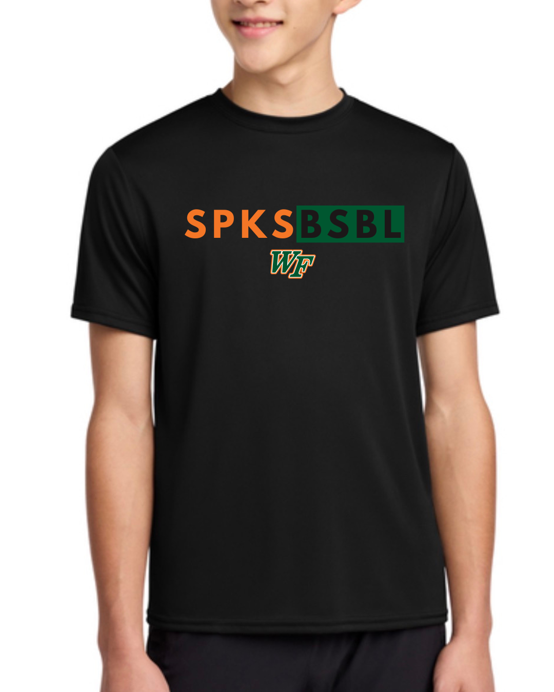 WF Spikes 10U Baseball Tee