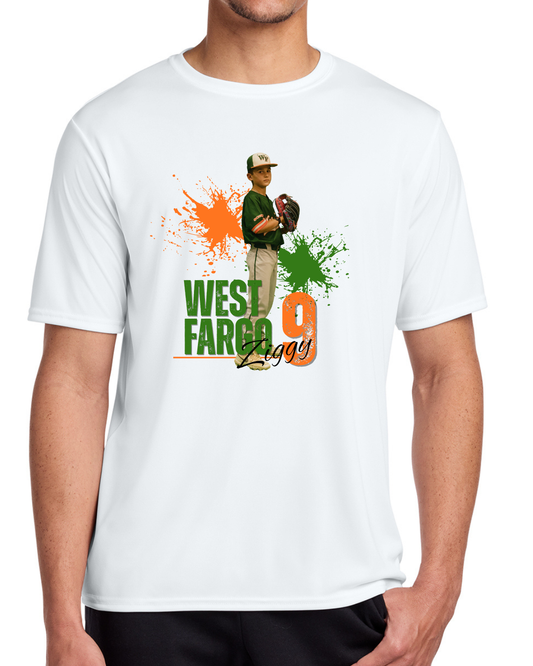 9U Rattler Player Dry Fit Tee - Youth and Adult