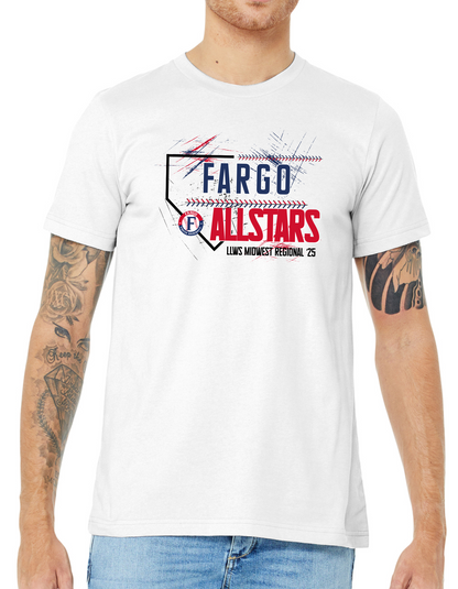 Fargo LLWS Baseball Tee - Youth & Adult
