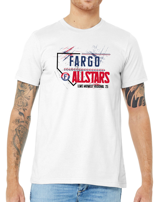 Fargo LLWS Baseball Tee - Youth & Adult