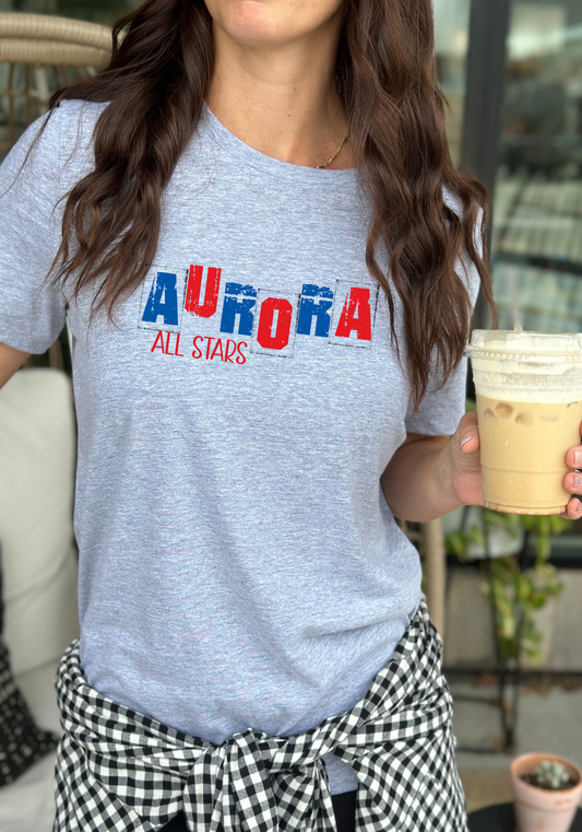 Aurora All Stars Tee, Crew, Hoodie