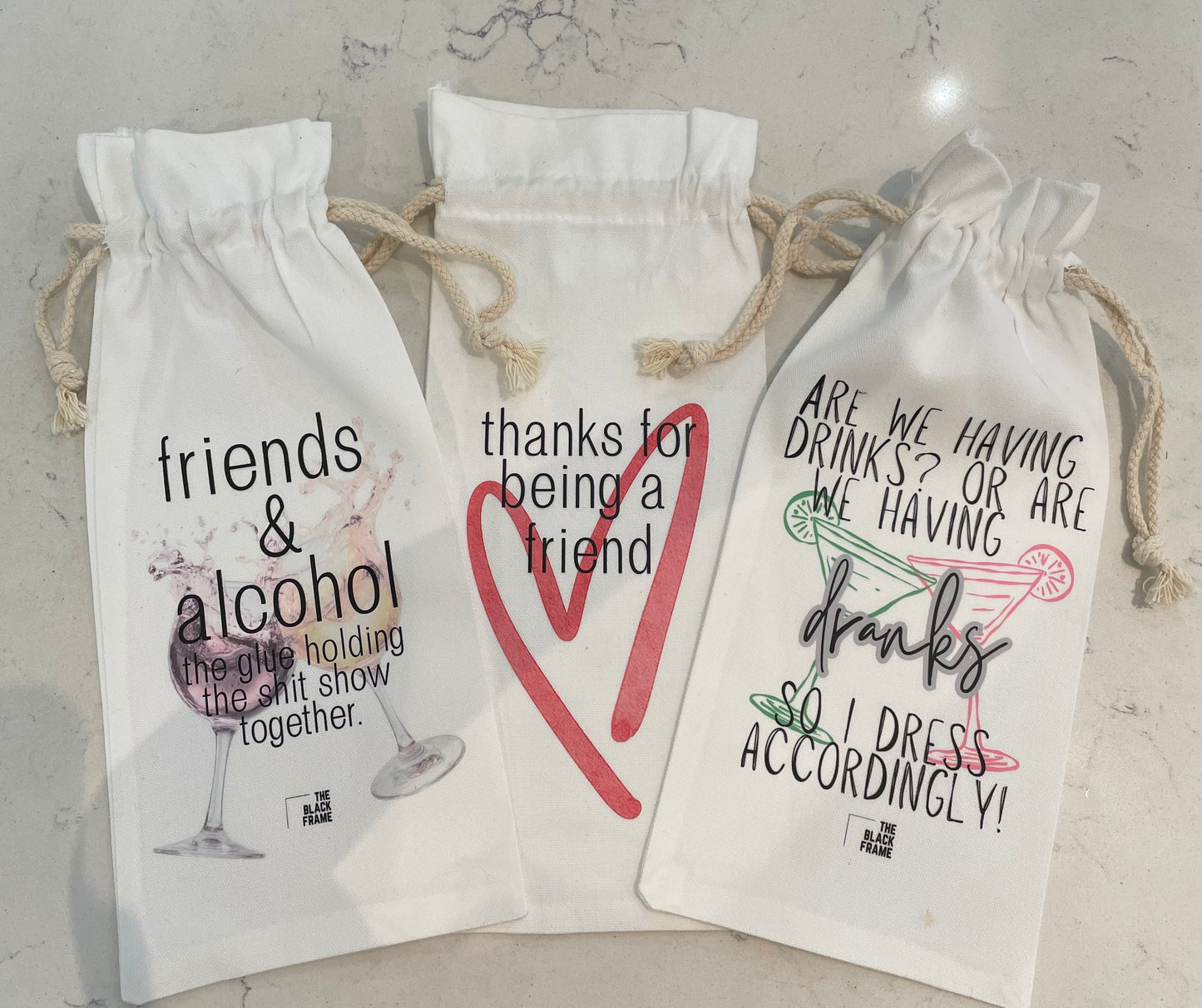 Funny Wine Bags