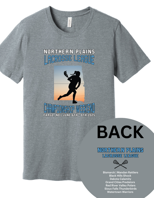 Adult Girls State Lacrosse Tee