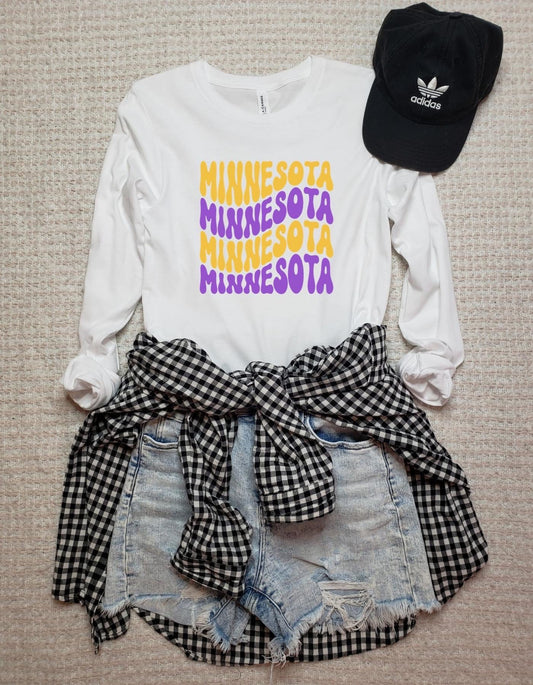 Minnesota Crews & Long Sleeve Tops