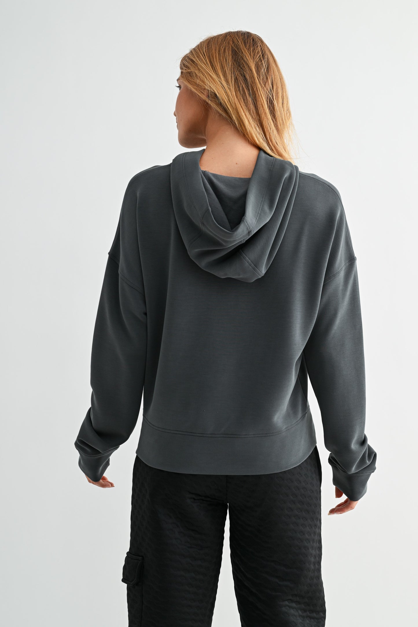 Cloudsoft Laguna Pullover Hoodie - Gray