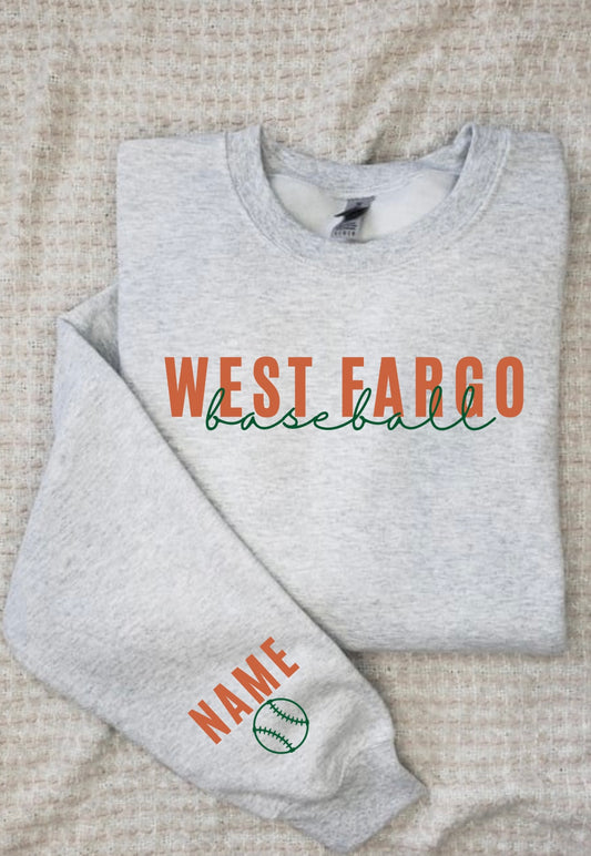 West Fargo Baseball Custom Crew