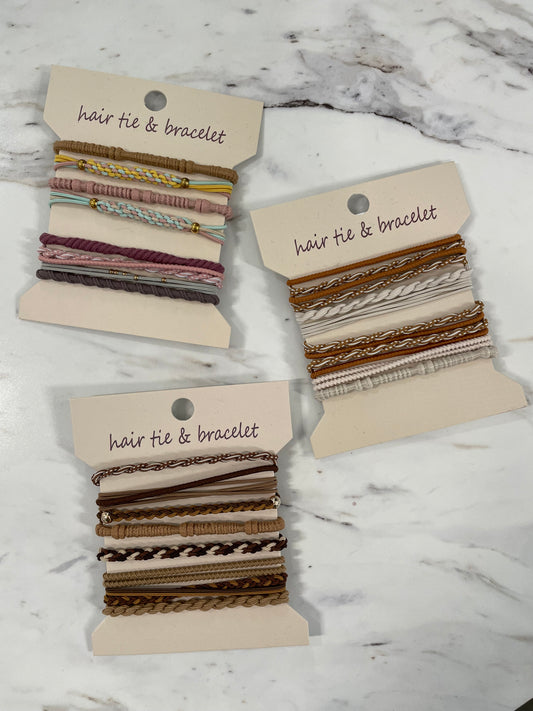 Boho Bracelet Hair Ties