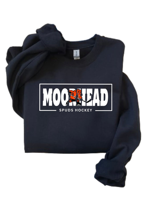 Adult Moorhead Hockey Crew Sweatshirt