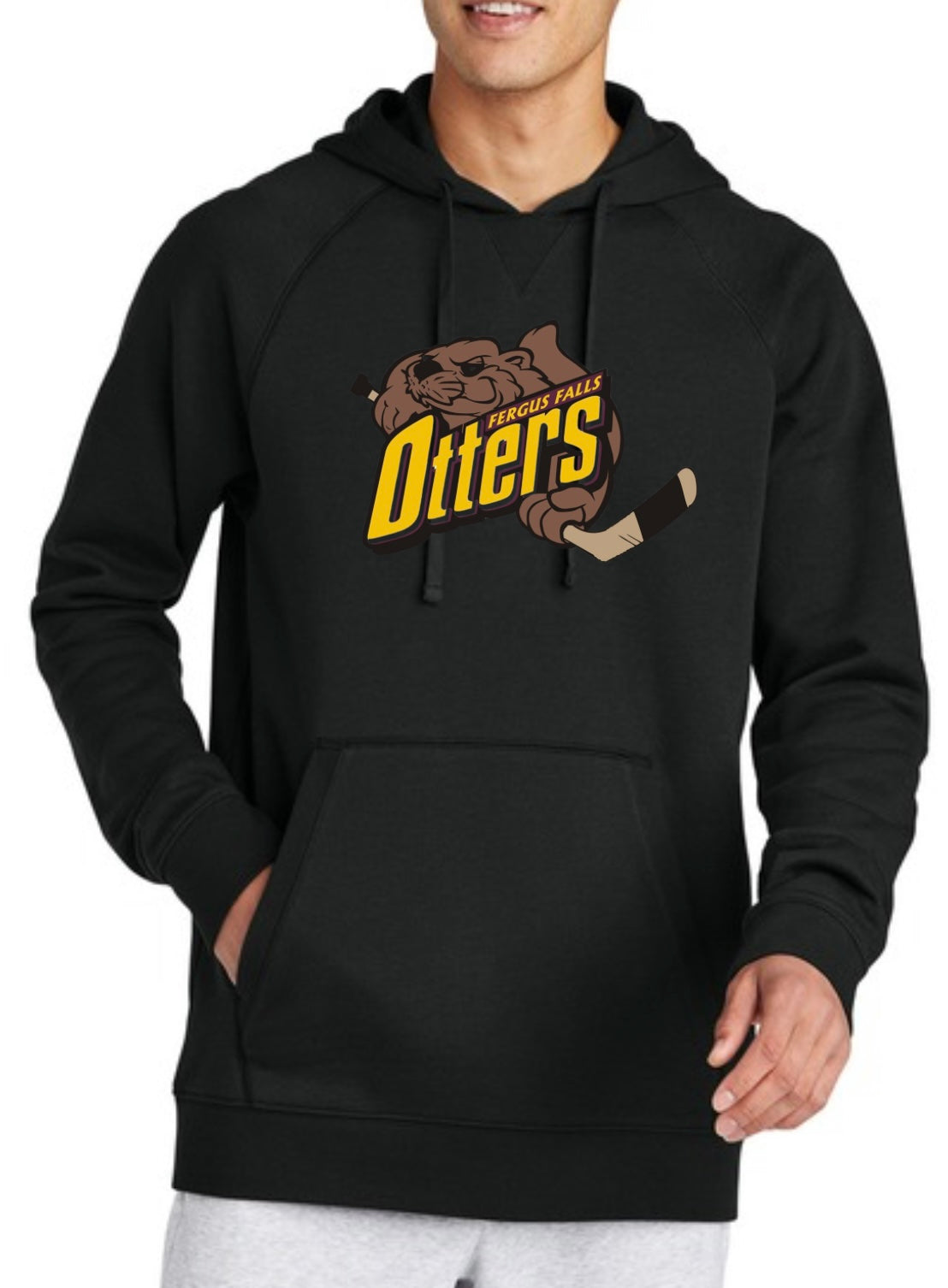 Adult Otters Hockey Hoodie