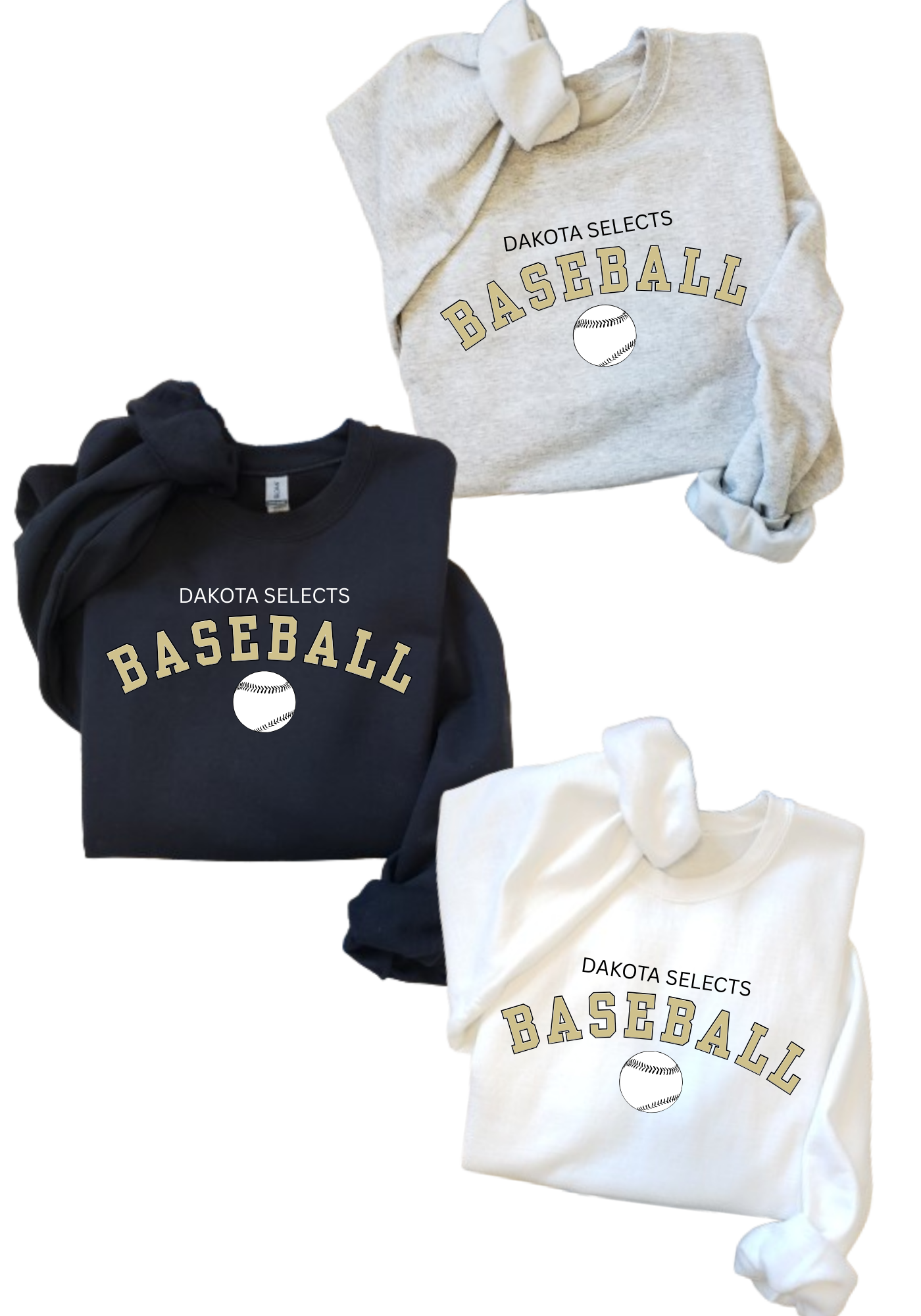 Dakota Selects Baseball - Tee, Crew, Hoodie