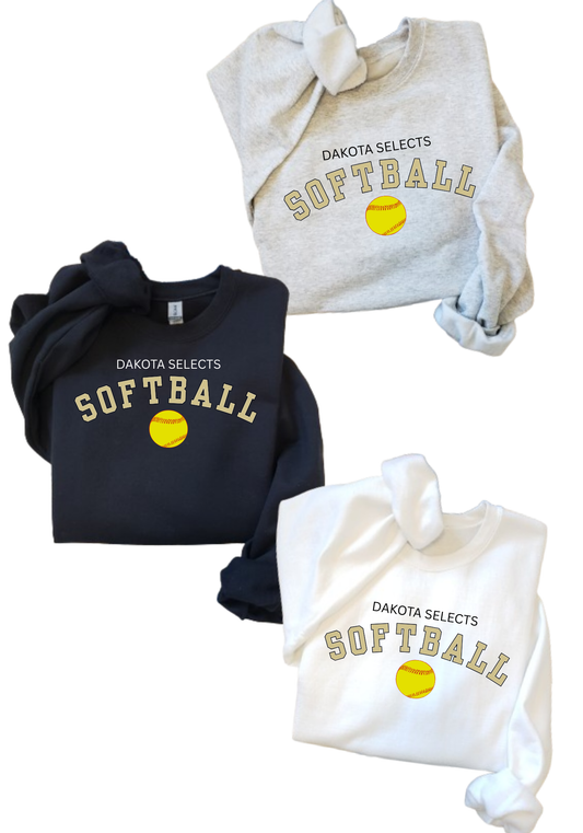 Dakota Selects Softball - Tee, Crew, Hoodie