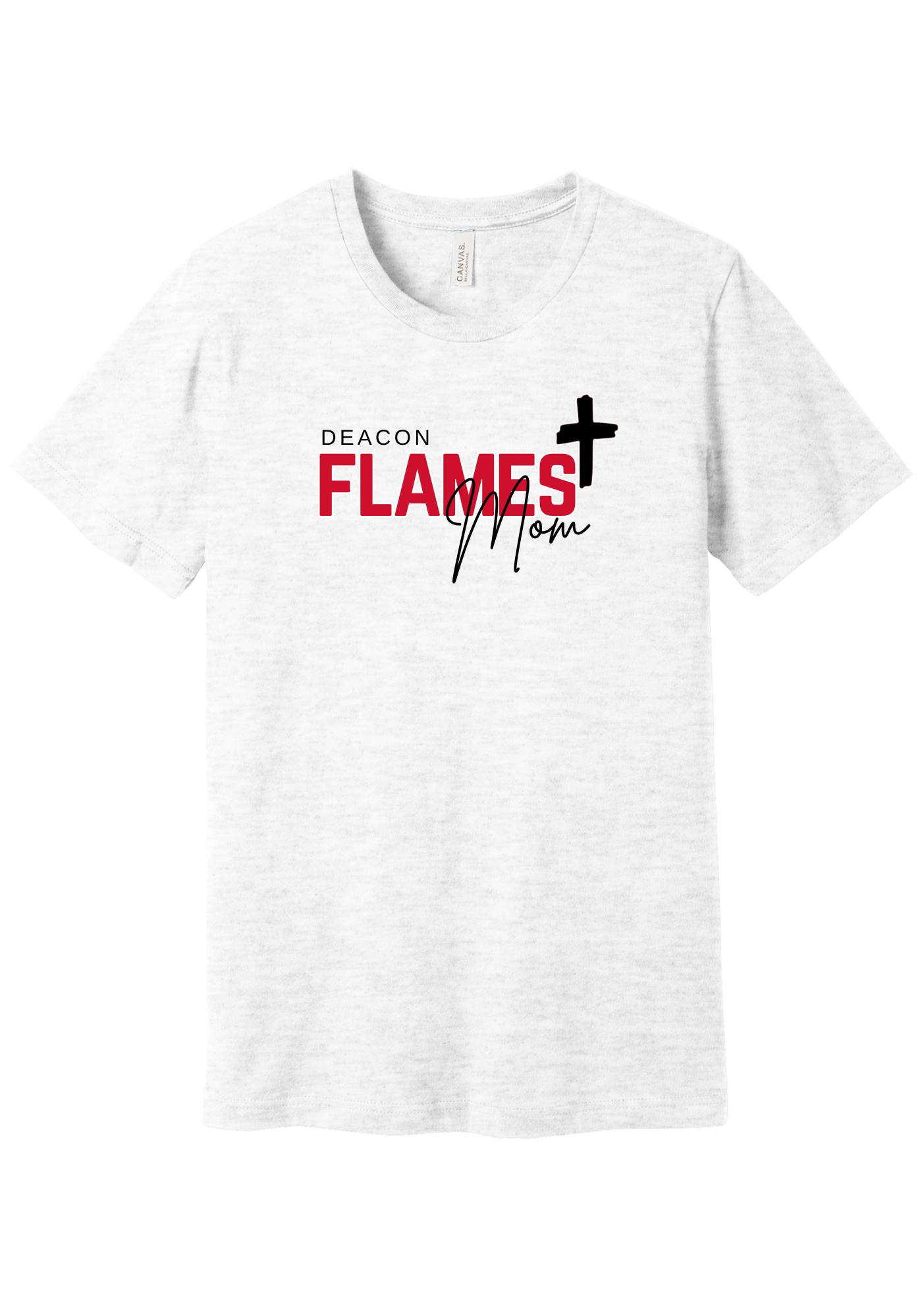 Flames Mom Tee, Long Sleeve or Hoodie