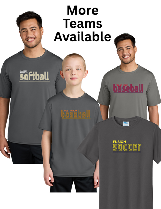 Adult Sports Triple Line Logos