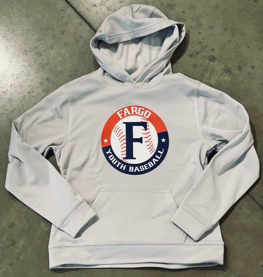 Fargo Youth Baseball Adult Dry Fit Hoodie