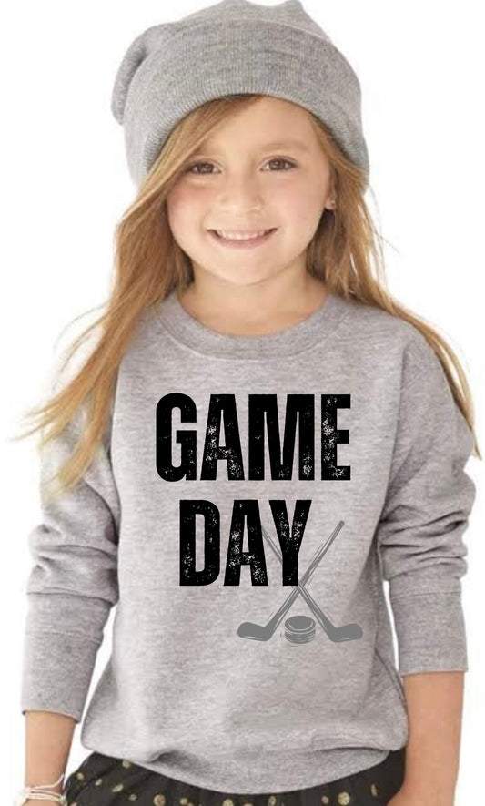 Youth Hockey Game Day Crew Sweatshirt