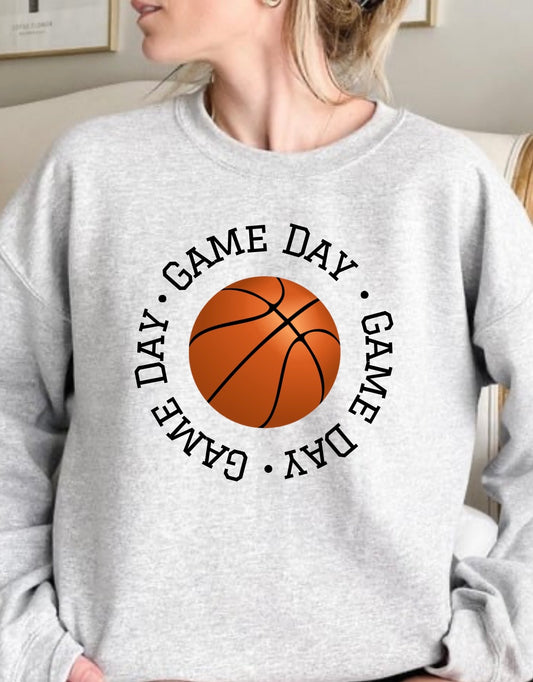 Game Day - Basketball Crew Sweatshirt