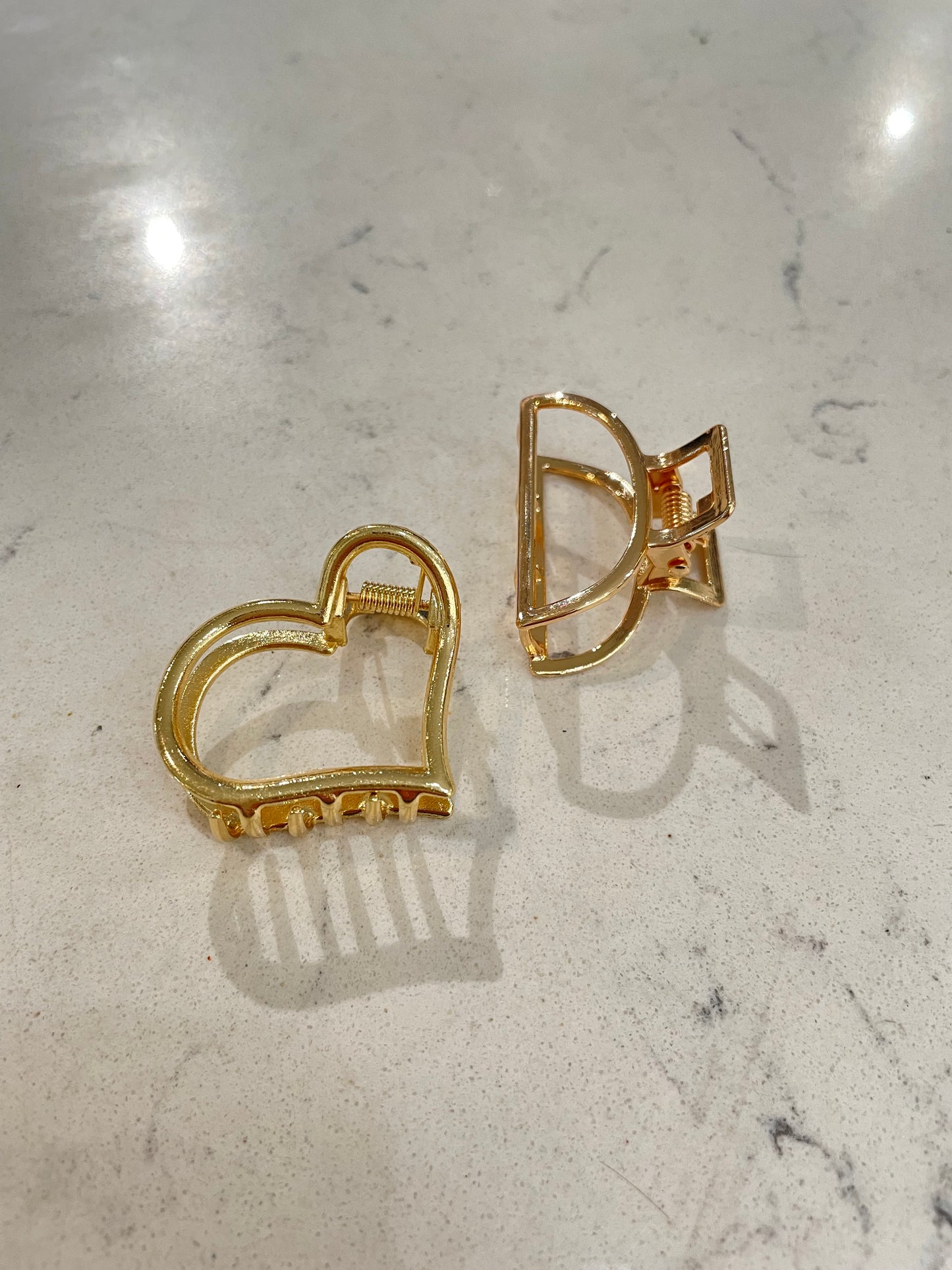 Mini Gold Hair Clip