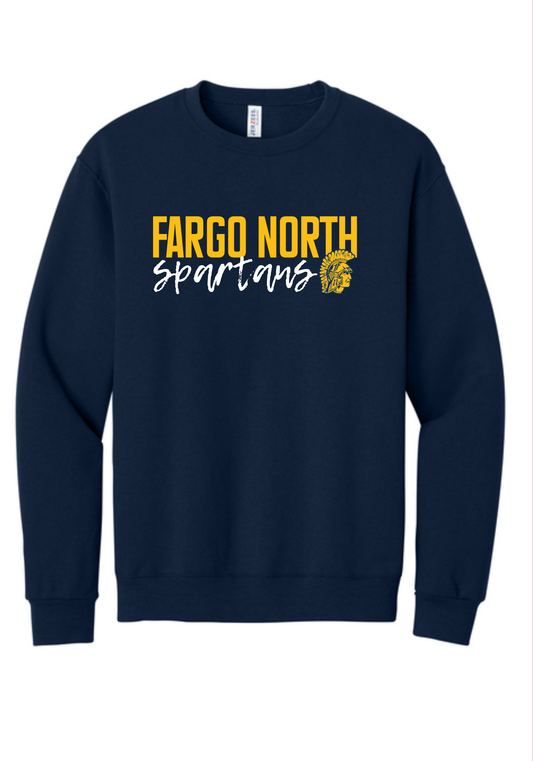 Fargo North Spartans Tee, Crew, Hoodie
