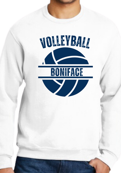 Volleyball Crew Neck Sweatshirt