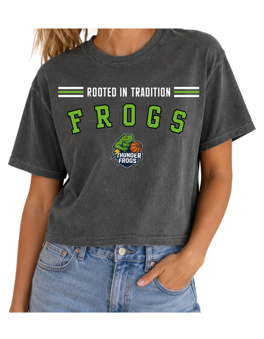 Rooted in Frogs Tradition Comfort Color Tee