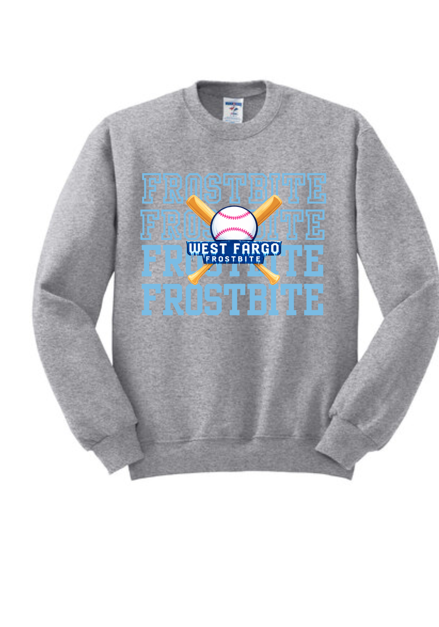 Repeating Frostbite Cotton Tee, Crew or Hoodie