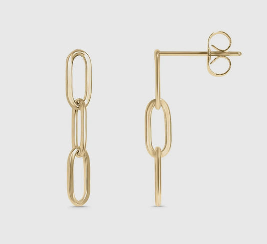 Paperclip Earrings