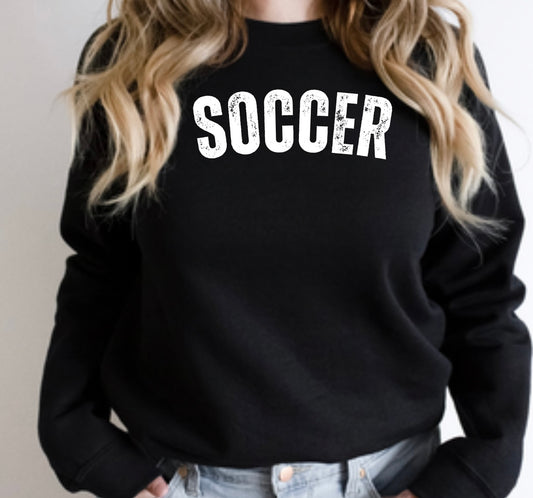 Soccer Graphic Crew Sweatshirt