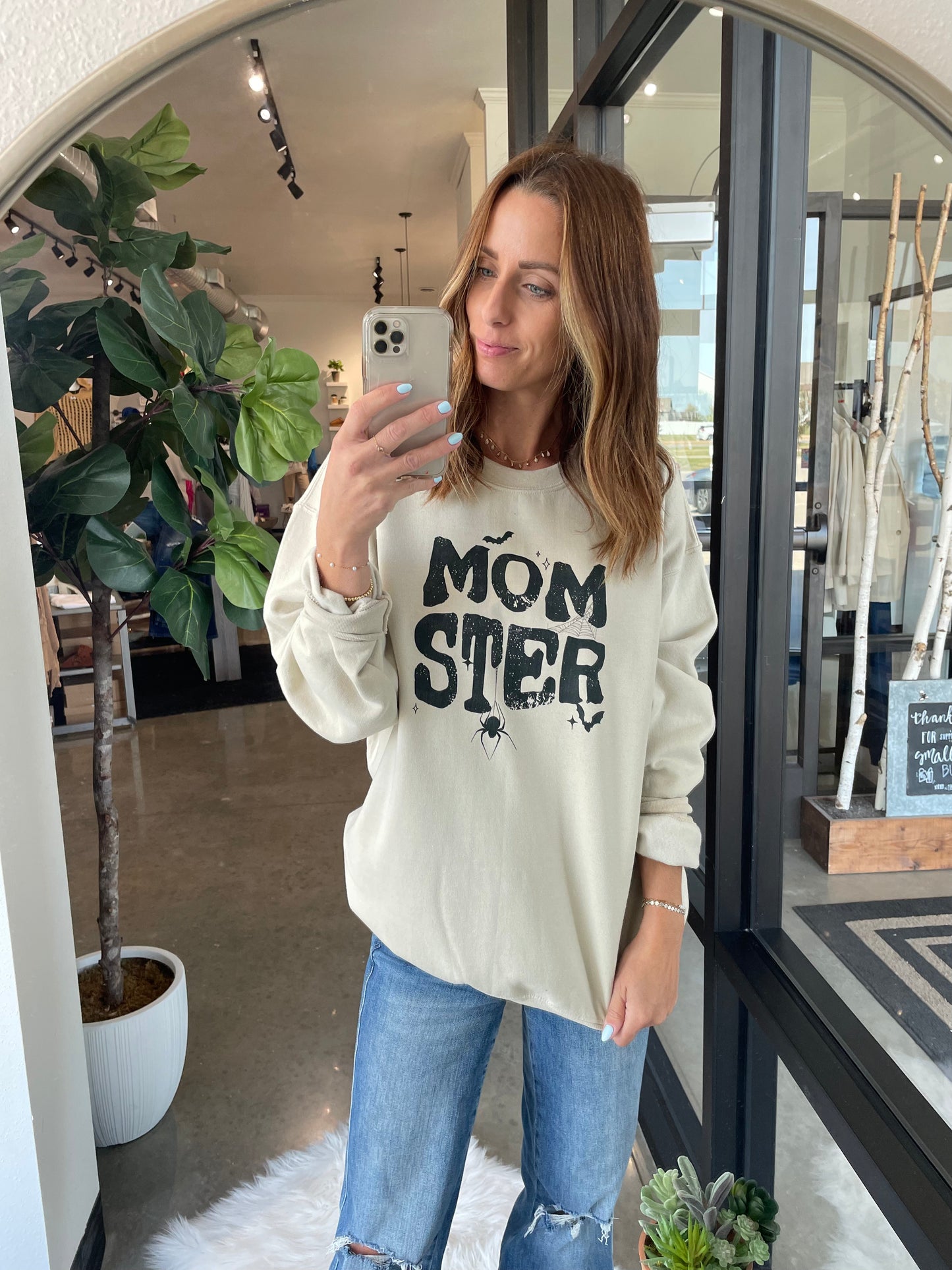 Momster Crew Sweatshirt