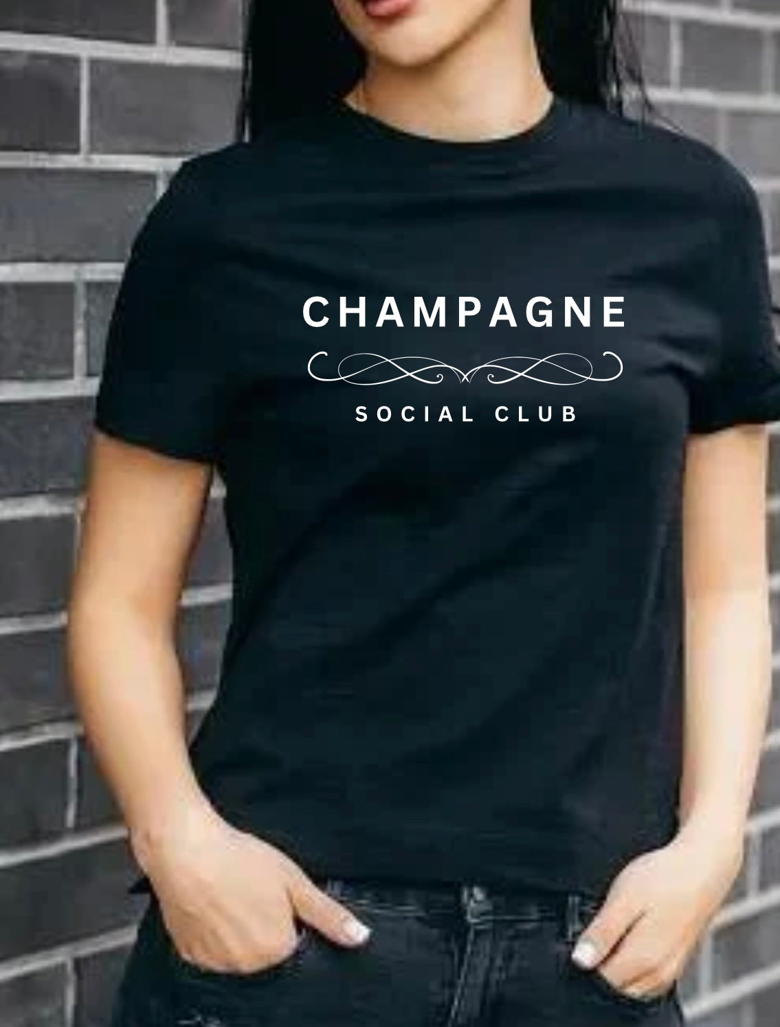 Champagne Social Club Tee