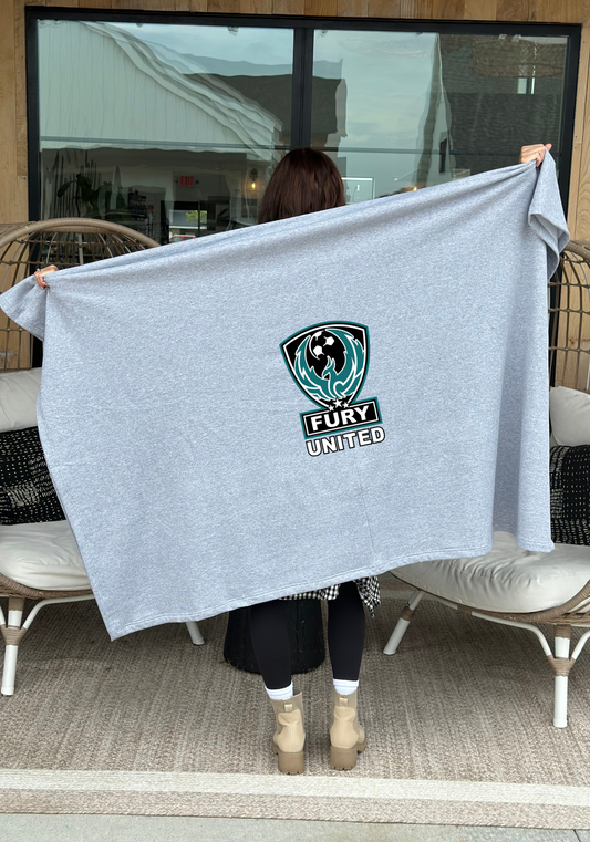 Fury Soccer Sweatshirt Blanket